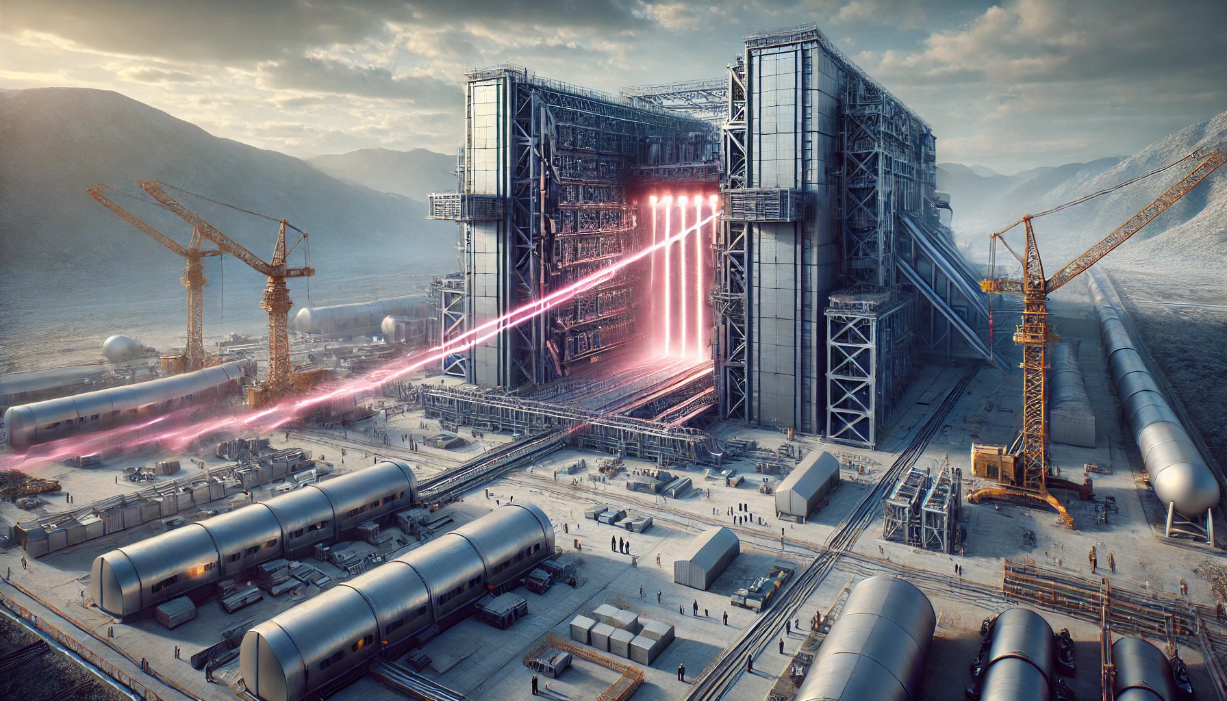 الصين تبني منشأة ليزر عملاقة سرية لتوليد طاقة شبه غير محدودة، وفقًا لبعض التقارير